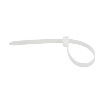 Colliers de serrage blancs Batilec 200x7,6mm