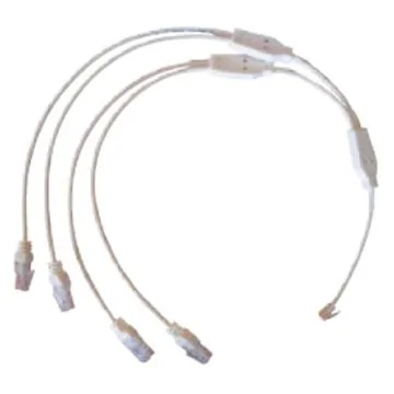 Cordon quadruple téléphone / RJ45
