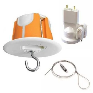 EATON CAPRI Capritherm+ Point de centre DCL D67 P50 + douille E27 + fiche + fixoplaf - CAP723554