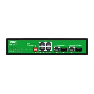DECELECT Switch ethernet 5 ports 1 Gb PoE 60W - DCSW105GP