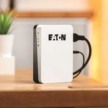 EATON 3S Mini Onduleur 4 adaptateurs de sortie DC 36W 9-19V- 3SM36