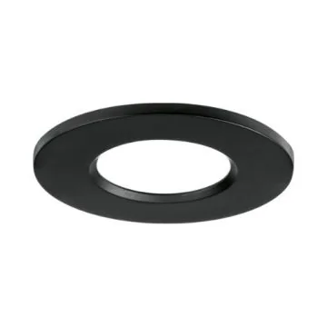ENLITE Collerette ronde pour spot encastrable FD1/CS noir - FDBZB