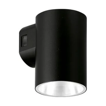 Applique extérieure ronde LED ENLITE descendante IP65 230V 5W 510lm CCT noir