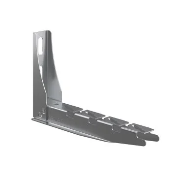 GEWISS Console universelle murale CSUM longueur 200mm pour chemin de câbles finition Z275 - MV60182