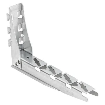 GEWISS Console universelle à griffes CSUG longueur 200mm pour chemin de câbles finition Z275 - MV60192