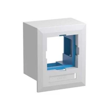 GGK Boitier appareillage 45X45 pour moulure électrique 40x60mm blanc