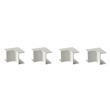 GGK Angles intérieurs blanc pour moulure électrique 22x12mm- lot de 4