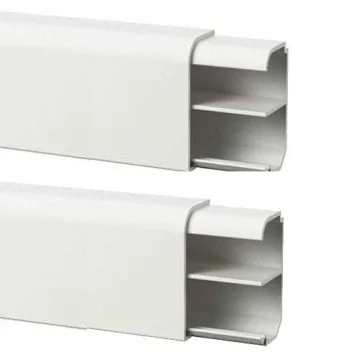 Lot de 2 Moulures électriques d’angle 15x35mm L.1,25 GGK