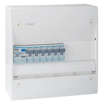 HAGER Tableau électrique prééquipé 1 rangée