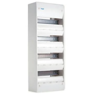HAGER Tableau électrique nu 4 rangées de 13 modules