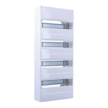 IKEPE Tableau électrique nu 4 rangées 13 modules