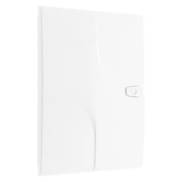 IKEPE Porte blanche pour tableau électrique 2 rangées 13 modules