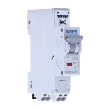 IKEPE Disjoncteur 16A auto Ph+N courbe C 4.5kA 230V