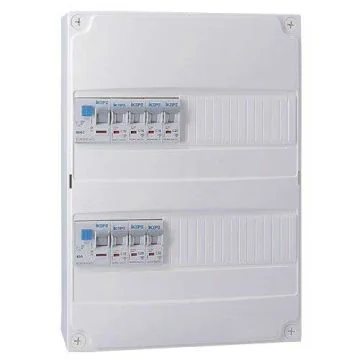 Tableau électrique pré équipé IKEPE auto 2 rangées 2ID 40A 7 disjoncteurs