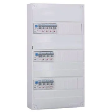IKEPE Tableau électrique pré équipé à vis 3 rangées 3ID 40A 10 disjoncteurs
