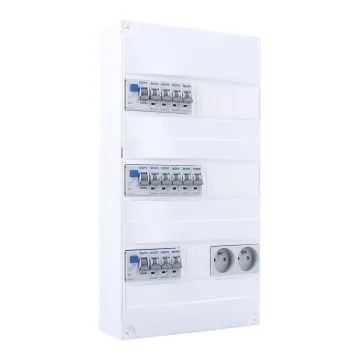 IKEPE Tableau électrique pré équipé auto 3 rangées 3ID 63A 12 disjoncteurs