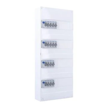 IKEPE Tableau électrique pré équipé auto 4 rangées 4ID 40A 14 disjoncteurs