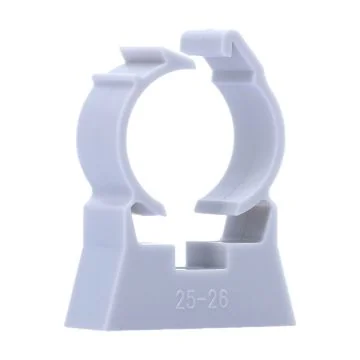 ING FIXATIONS Rapid Tub Fixation simple pour tube IRL D25 sur tôle et bardage - Boîte de 30 - A313215
