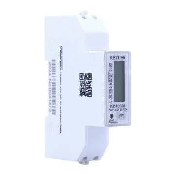 KETLER Compteur d'énergie 100A mono certifié MID - KE10006