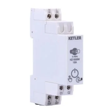 Compteur d'énergie wifi 16A monophasé KETLER.
