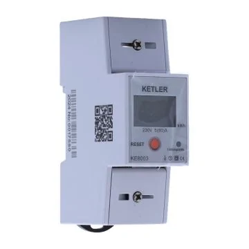 KETLER Compteur monophasé 80A à écran LCD