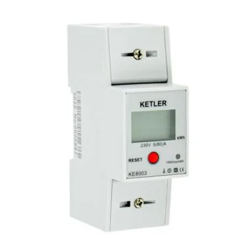 KETLER Compteur monophasé 80A à écran LCD