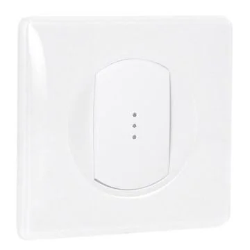 LEGRAND Céliane Interrupteur va et vient complet blanc à voyant lumineux blanc