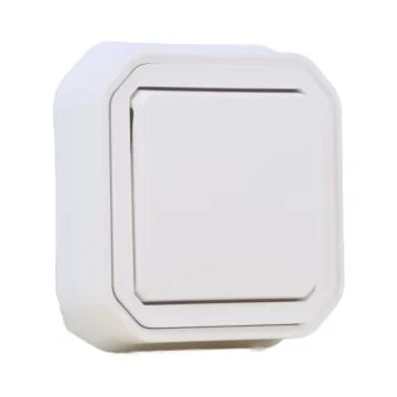 LEGRAND Plexo Interrupteur va et vient encastré complet étanche blanc IP55