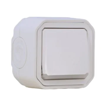 LEGRAND Plexo Interrupteur va et vient à voyant lumineux saillie complet étanche blanc IP55