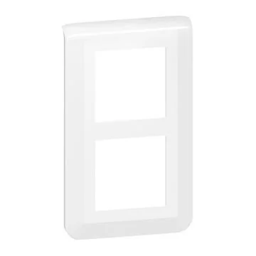 Plaque verticale blanc LEGRAND Mosaic