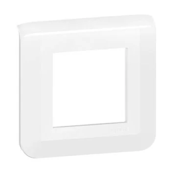 Plaque simple blanc LEGRAND Mosaic