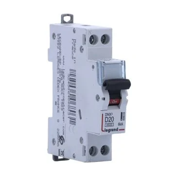 LEGRAND DNX3 Disjoncteur 20A Ph+N courbe D 6kA 230V - 406803