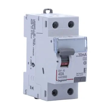 LEGRAND DX3 Interrupteur différentiel 40A 30mA type A 230V - 411555