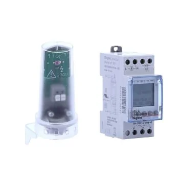 LEGRAND Interrupteur crépusculaire 16A programmable avec cellule extérieure - 412626