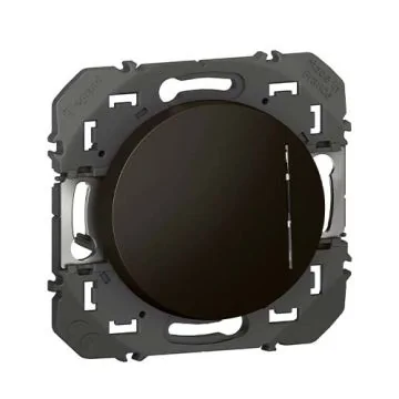 Interrupteur va-et-vient Legrand Dooxie noir mat