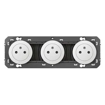 LEGRAND Dooxie Triple prise de courant 2P+T surface 16A précâblées - 600333
