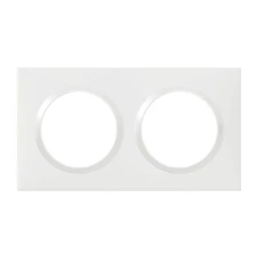 LEGRAND Dooxie Plaque double blanc - 600802