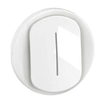 LEGRAND Céliane Enjoliveur va et vient/poussoir à voyant blanc - CB0007