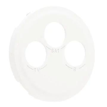 LEGRAND Céliane Enjoliveur prise TV / R / SAT / DAB+ blanc - CB0388