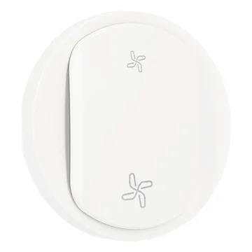 LEGRAND Céliane Enjoliveur commande VMC 2 vitesses blanc - CB6001