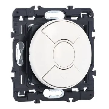 LEGRAND Céliane Bouton poussoir pour volets roulants et stores blanc semi complet