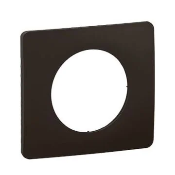 LEGRAND Céliane Plaque simple mat noir - CP0101