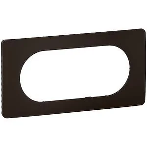 LEGRAND Céliane Plaque 4 à 5 modules noir mat - CP0108