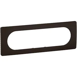 LEGRAND Céliane Plaque 6 à 8 modules noir mat - CP0111