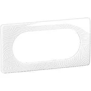 LEGRAND Céliane Plaque 4 à 5 modules blanc relief - CP0608