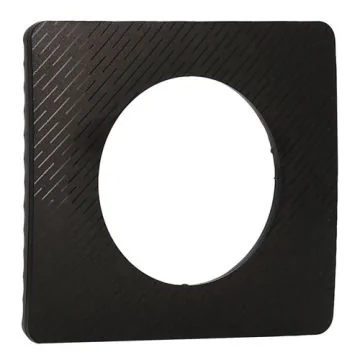 Plaque simple noir météore LEGRAND Céliane CP0701