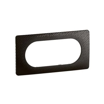 LEGRAND Céliane Plaque 4 à 5 modules noir meteore - CP0708