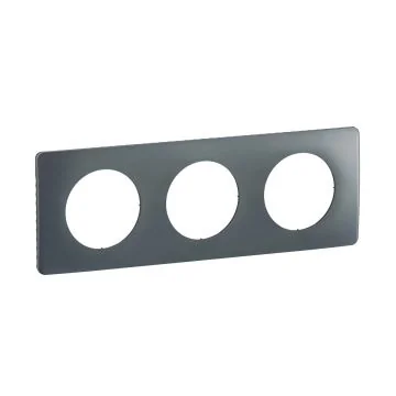 LEGRAND Céliane Plaque triple bleu orage - CP0903