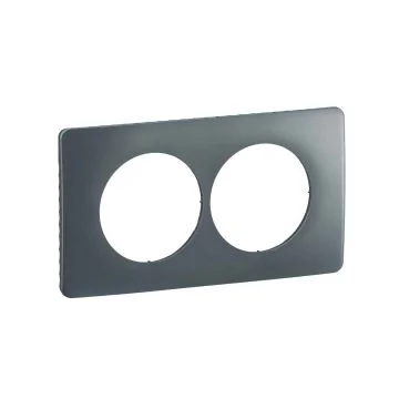 LEGRAND Céliane Plaque double bleu orage E57 - CP0906