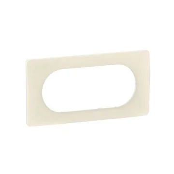 LEGRAND Céliane Plaque 4 à 5 modules blanc amande - CP1108